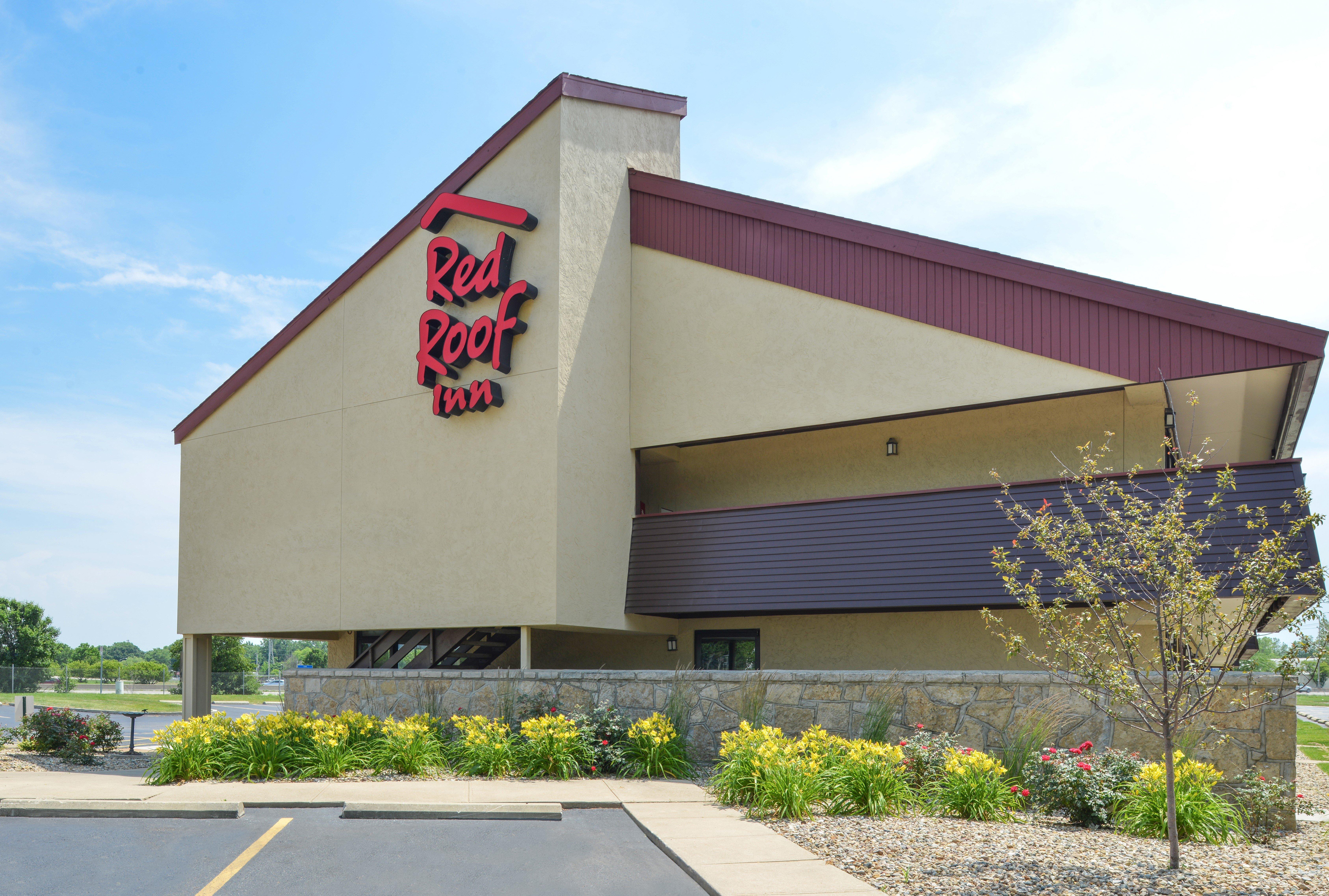 Red Roof Inn Champaign - University Exteriör bild